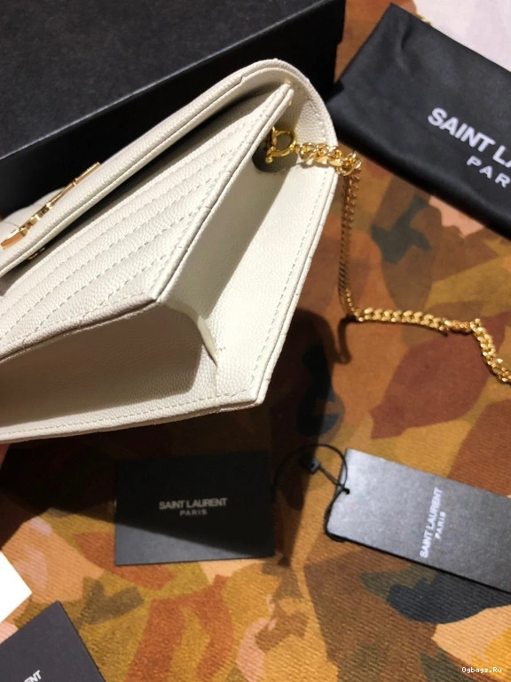 CHAIN WALLET CASSANDRE YSL MATELASSÉ 0808